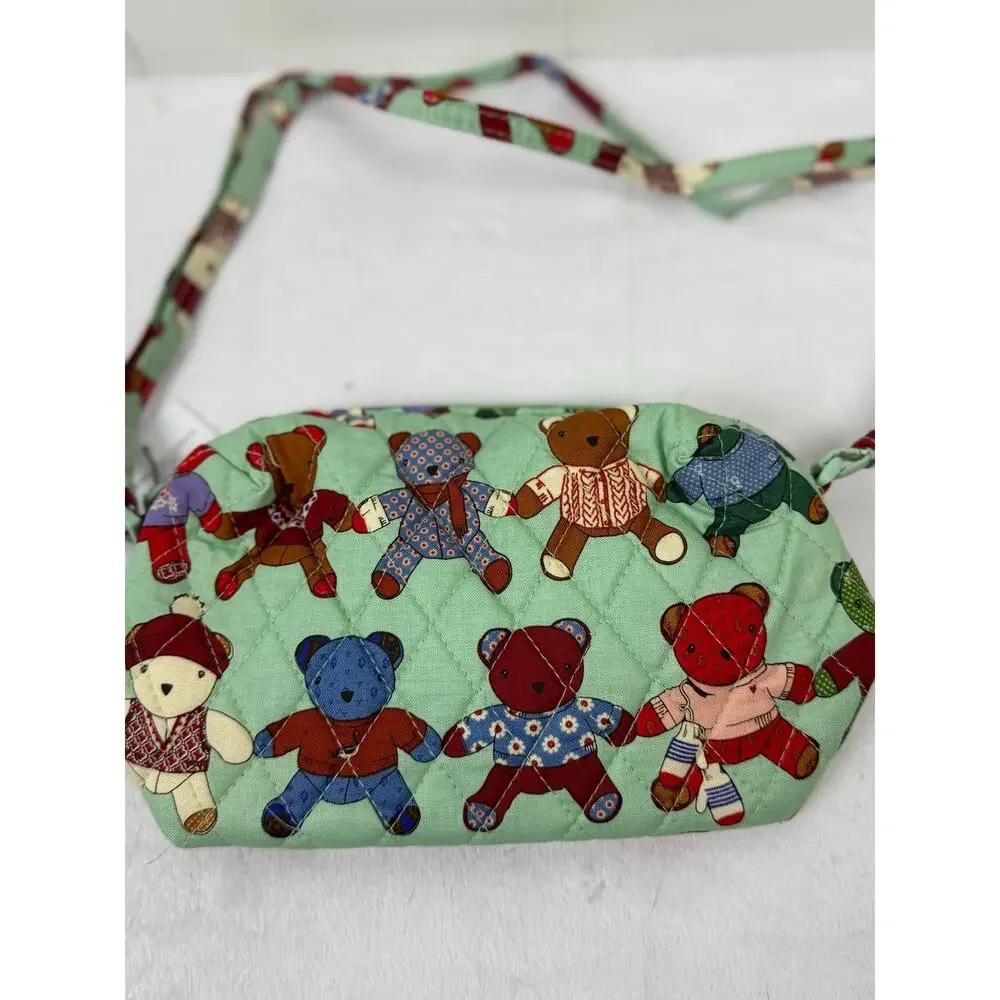 Vera Bradley Toasty Teddies Camera Bag Crossbody, NWT